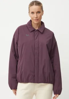 New Balance geaca femei, culoarea bordo, de tranzitie, WJ43506PLN imagine