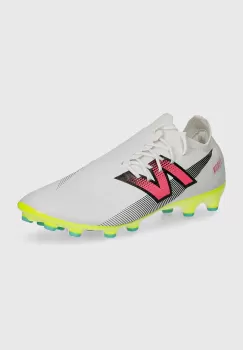 New Balance ghete de fotbal korki Furon Destroy Ag V7+ culoarea alb, SF2AH75 imagine