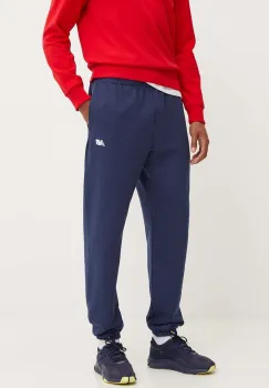 New Balance pantaloni de trening culoarea albastru marin, neted, MP41519NNY imagine