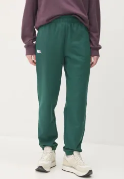 New Balance pantaloni de trening culoarea verde, neted, WP41500NWG imagine