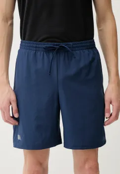 New Balance pantaloni scurti de antrenament culoarea bleumarin, MS41232NNY imagine
