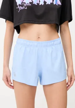 New Balance pantaloni scurti de antrenament uni, high waist, WS41286ELE imagine