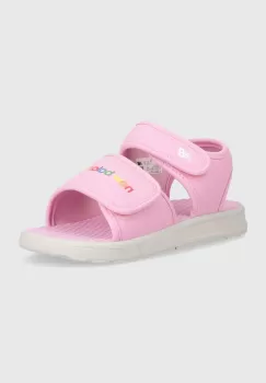 New Balance sandale copii SYA750C3 culoarea roz imagine