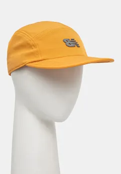 New Balance sapca Performance culoarea portocaliu, cu imprimeu, LAH51001SIZ imagine