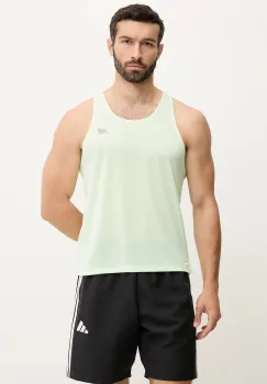 New Balance tricou de antrenament culoarea verde, MT41250MEW imagine