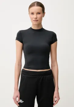 New Balance tricou de antrenament Define Fitted culoarea negru, WT51126BK imagine