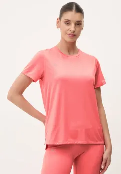 New Balance tricou de antrenament Sport Essentials culoarea portocaliu, WT41222DTR imagine