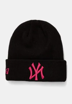 New Era caciula copii NEW YORK YANKEES culoarea negru, din tesatura neteda, 60565596 imagine