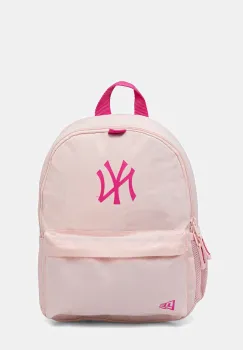 New Era rucsac culoarea roz, mic, cu imprimeu, 60667093 imagine