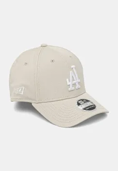 New Era sapca culoarea bej, neted, 60595166 imagine