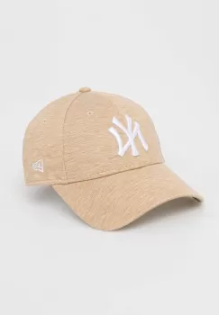 New Era sapca culoarea galben, cu imprimeu, NEW YORK YANKEES imagine