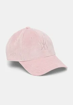 New Era sapca culoarea roz, cu imprimeu, 60595353 imagine