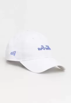 New Era sapca de baseball din bumbac culoarea alb, cu imprimeu imagine