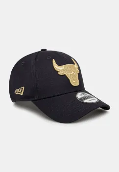 New Era sapca de baseball din bumbac culoarea albastru marin, cu imprimeu, 60595196 imagine