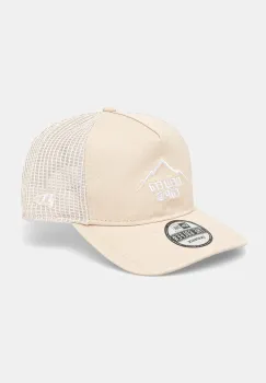 New Era sapca de baseball din bumbac culoarea bej, cu imprimeu, 60595149 imagine