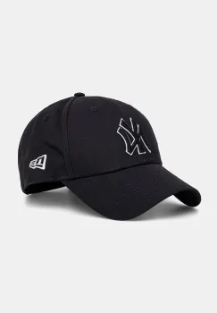 New Era sapca de baseball din bumbac culoarea bleumarin, 60675523 imagine