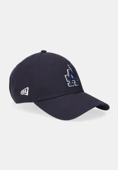 New Era sapca de baseball din bumbac culoarea bleumarin, 60691407 imagine