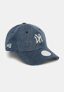 New Era sapca de baseball din bumbac culoarea bleumarin, cu imprimeu, 60595375 imagine