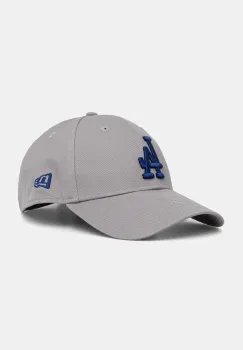 New Era sapca de baseball din bumbac culoarea gri, 60691275 imagine