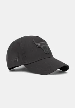 New Era sapca de baseball din bumbac culoarea gri, 60691279 imagine