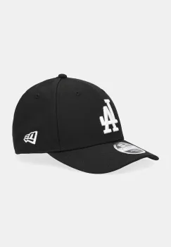 New Era sapca de baseball din bumbac culoarea negru, 60691074 imagine