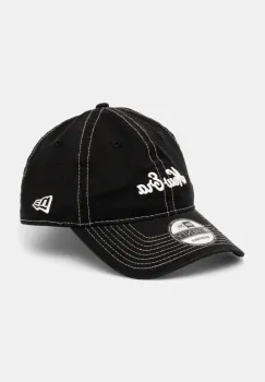 New Era sapca de baseball din bumbac culoarea negru, cu imprimeu, 60595289 imagine