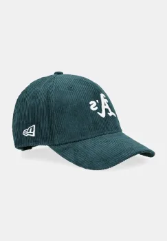 New Era sapca de baseball din bumbac culoarea verde, 60691061 imagine