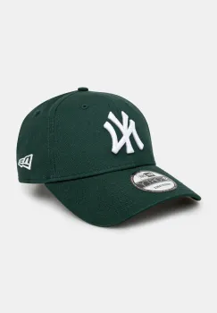 New Era sapca de baseball din bumbac culoarea verde, cu imprimeu, 60471456 imagine