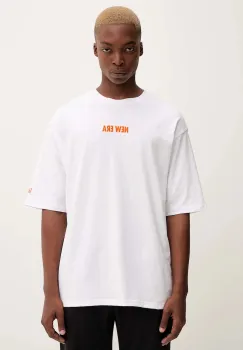 New Era tricou din bumbac culoarea alb, cu imprimeu, 60684381 imagine