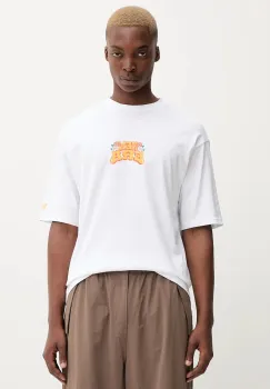 New Era tricou din bumbac culoarea alb, cu imprimeu, 60684402 imagine