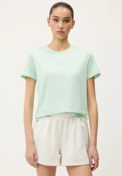 New Era tricou din bumbac culoarea verde, 60596484 imagine