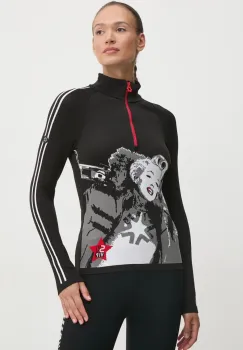 Newland pulover Jalila femei, culoarea negru, cu guler, N46572.108 imagine