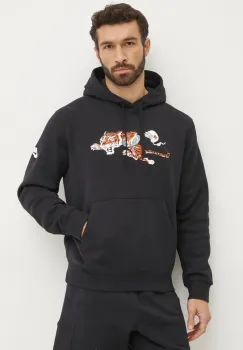 Nike bluza Cincinnati Bengals barbati, culoarea negru, cu gluga, cu imprimeu, NKDK-00A-8XV-13L imagine