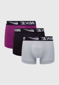 Nike boxeri 3-pack barbati, culoarea gri imagine