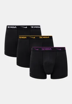 Nike boxeri 3-pack barbati, culoarea negru, 0000KE1007 imagine