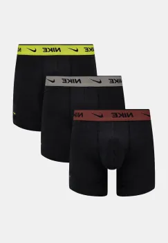 Nike boxeri 3-pack barbati, culoarea negru, 0000KE1007 imagine