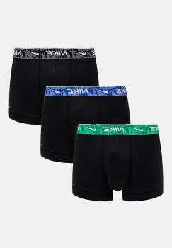 Nike boxeri 3-pack barbati, culoarea negru, 0000KE1008 imagine
