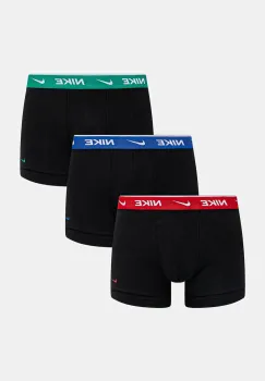 Nike boxeri 3-pack barbati, culoarea negru, 0000KE1008 imagine