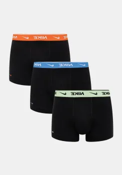 Nike boxeri 3-pack barbati, culoarea negru, 0000KE1008 imagine