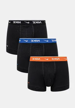Nike boxeri 3-pack barbati, culoarea negru, 0000KE1008 imagine