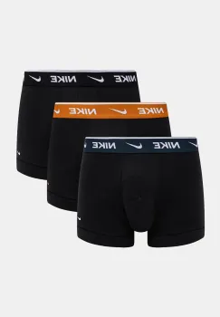 Nike boxeri 3-pack barbati, culoarea negru, 0000KE1008 imagine