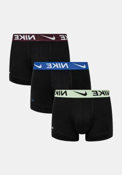 Nike boxeri 3-pack barbati, culoarea negru, 0000KE1156 imagine