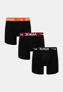 Nike boxeri 3-pack barbati, culoarea negru, 0000KE1157 imagine