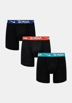 Nike boxeri 3-pack barbati, culoarea negru, 0000KE1157 imagine