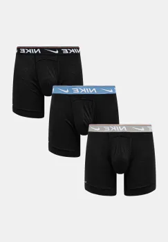Nike boxeri 3-pack barbati, culoarea negru imagine
