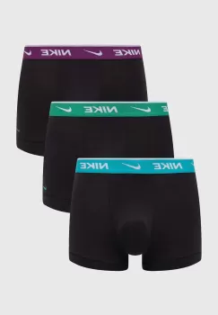 Nike boxeri 3-pack barbati, culoarea negru imagine