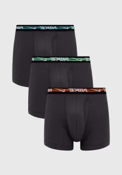 Nike boxeri 3-pack barbati, culoarea negru imagine