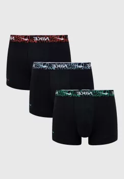 Nike boxeri 3-pack barbati, culoarea negru imagine
