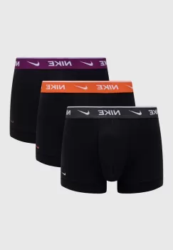 Nike boxeri 3-pack barbati, culoarea negru imagine