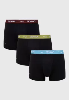 Nike boxeri 3-pack barbati, culoarea negru imagine